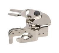 CY-20 - Prensatelas para máquinas de coser domésticas - Prensatelas de metal para cortar bordes, función overlock plateado