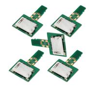 CY 5 Piezas/Lote Kit de Tarjeta de Memoria Micro SD TF Adaptador de extensión Macho a Hembra SD estándar Lector PCBA para teléfono de automóvil (SD*5 Piezas)
