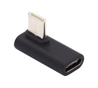 CY - Adaptador de extensión USB 3.1 tipo C macho a hembra en ángulo de 90 grados para portátil, tableta y teléfono