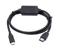 CY Cable para convertidor de disco USB-C tipo C a Power Over eSATA DC5V USB2.0 a HDD SSD ODD eSATAp