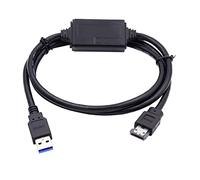 CY Cable para USB 3.0 a alimentación a través de eSATA DC5V USB 2.0 a HDD SSD ODD Disk eSATAp Converter