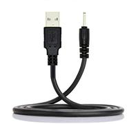 CY Cable USB 2.0 tipo A macho a 2,0 x 0,7 mm DC 5 V enchufe de alimentación barril conector recto cable de carga 1,5 m