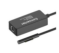 CY - Convertidor de carga de superficie, CC 4,5 x 3,0 mm a Surface Pro3/4/5/6/7/8/9 Book Pro 65 W DC 15 V adaptador de carga