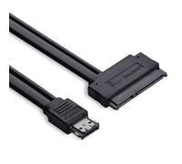 chenyang CY - Fuente de alimentación dual (50 cm, 12 V y 5 V, eSATAp, potencia eSATA, USB 2.0, Combo de cable SATA de 22 pines, para disco duro 2.5, 3.5
