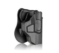 CY-G43 OWB right hand Holster w/ Magazine Pouch R-Defender CYG43G3 Funda de polímero de Grado Militar para Glock 43 con Bolsa de Revista.