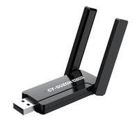 CY-SUZON Adaptador WiFi USB AC1300 - Adaptador de red inalámbrico de doble banda 2.4G/5G para PC de escritorio, MU-MIMO WiFi Dongle, USB 3.0, compatible con Windows 11, 10, 8.1, 8, 7