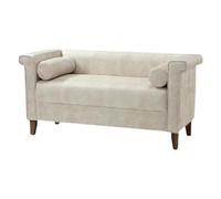 CYairong-22 Banco de Almacenamiento Banco de Tela con Extremo Cama for Dormitorio, otomano Almacenamiento tapizado Brazos capitoné Entrada(100 * 55 * 60cm)