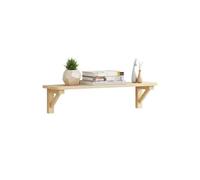 CYairong-22 Estantes de Pared flotantes Estante Flotante de Madera rústico Hecho a Mano Estante de Pared del Dormitorio(Grande)