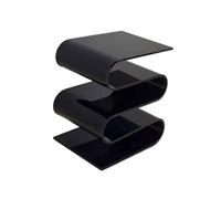 CYairong-22 Librería Mesa Auxiliar de Almacenamiento con Varios Niveles, estantería acrílica en Forma S, Creatividad Moderna Estantes de exhibición Modernos