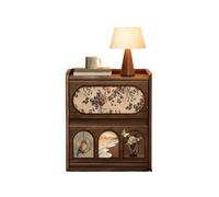 CYairong-22 Mesita de Noche Mesita de Noche Madera Estilo Vintage, Mesa Auxiliar for Sala Estar y Dormitorio Tablero de cabecera