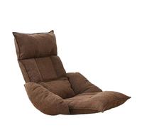 CYairong-22 Sillones Tipo puf Sofá Perezoso con Asiento de un Solo Piso Respaldo for sillón reclinable Ventana salediza Sofá Tipo puf(Bruin)