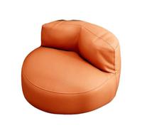 CYairong-22 Sillones Tipo puf Tatami Bean Bag Sofa with Backrest Lazy Recliner for Lying Down and Sleeping Sofá Tipo puf(Orange)