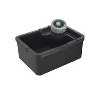 CYairong-22 Terrarios de Reptiles Cuenca de alimentación Tortuga Negra ecológica Paisaje Escritorio Tanque de Reptiles