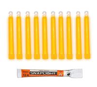 Cyalume Barras de luz naranja SnapLight 15cm, 6 inch super brillante con duración de 12 horas (cartón de 100)