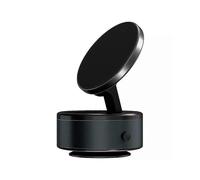 (Cyan)2024 New Electric Vacuum Magnetic Suction Car Phone Mount 360 Rotation Holder