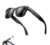 Cyanvue Ai Smart Glasses, 8mp Camera Glasses with Music & Call Features, Ai Smart Glass with Camera and Bluetooth, Anti-Blue Light Glass Everyday Wear (Sunglasses)