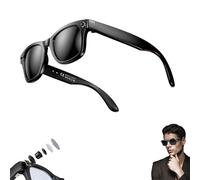 CyanVue AI Smart Glasses,Ai Smart Glasses with Camera,8mp Camera Glass with Music & Call Features,Smarts Glass Withcamera,Anti-Blue Light & UV Protection,for Men, Women,Travel (Sunglass Lens)