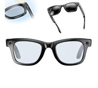 Cyanvue AI Smart Glasses，Smart Glasses with Camera，8mp Camera Glass with Music & Call Features，Anti-Shake SmartSunglasses，Bluetooth 5.4 Connection and High-Speed Transmission (Transparent)