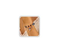 Cybche Boho Hamsa Bösen Blick Armband Blauen Auge Hamsa Hand Armband Türkischen Glück Bösen Blick Perle Armband Gold Kleinen Kristall Armband Vintage Cz Hamsa Charme Stretch Armband Schmuck Für Frauen
