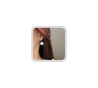 Cybche Boho Kamelie Blume Ohrringe Weiße Blume Baumeln Tropfen Ohrringe Vintage Perle Floral Kamelie Ohrstecker Perle Hochzeit Schmuck Für Frauen