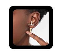 Cybche Espada Gótica Pendientes De La Chaqueta De La Oreja Cz Espada Pendientes Pendientes De Oro Daga Pendientes De Cristal Daga Espada Pendientes De La Cruz Pendientes De La Joyería Para Las Mujeres