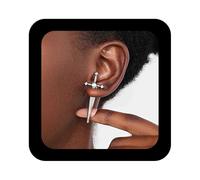 Cybche Espada Gótica Pendientes Pendientes Espada Cz Pendientes Daga De Plata Pendientes Daga De Cristal Pendientes Daga Espada Pendientes Cruz Daga Joyas Para Mujeres