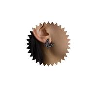 Cybche Pendientes de mariposa esmaltados negros vintage con alas de mariposa, aretes de ala de hada, aretes de amante de los insectos, aretes minimalistas para mujer