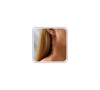 Cybche Vintage Lange Rubin Strass Baumeln Tropfen Ohrringe Gold Lange Quaste Rot Kristall Cz Kette Ohrringe Hochzeit Rubin Huggie Hoop Ohrstecker Schmuck Für Frauen