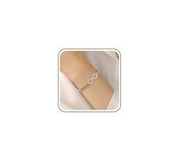 Cybche Vintage Unendliches Armband Silber Unendliches Symbol Armband Unendliches Herz Armband Nummer 8 Kettengliederarmband Minimalistisches Kettenarmband Schmuck Für Frauen
