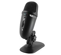 Cyber Acoustics CVL-2009 Teton Premium - Micrófono USB con Luces Multicolor