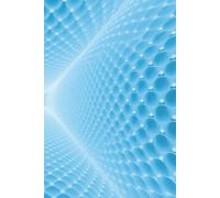 Cyber Blue Vortex Journal: Lined Notebook for Mindful Reflection, Future-Inspired Ideas, & Creative Flow