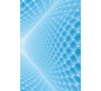 Cyber Blue Vortex Journal: Lined Notebook for Mindful Reflection, Future-Inspired Ideas, & Creative Flow