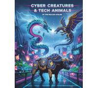 Cyber Creatures & Tech Animals: A Cyberpunk Coloring Book of Mecha Beasts, Mythic Spirits & Neon City Scenes