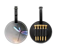 Cyber Dragonfly - Bolsa de almacenamiento para camisetas de golf, color negro, fácil de transportar y más eficiente para jugar al golf