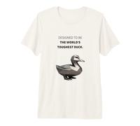 Cyber Duck - Pato más Duro del Mundo - Pájaro de Titanio Poligonal Camiseta Premium