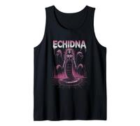 Cyber Echidna Serpiente Madre Monstruo Circuito Serpiente Camiseta sin Mangas