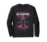 Cyber Echidna Serpiente Madre Monstruo Circuito Serpiente Manga Larga