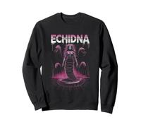 Cyber Echidna Serpiente Madre Monstruo Circuito Serpiente Sudadera