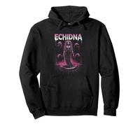 Cyber Echidna Serpiente Madre Monstruo Circuito Serpiente Sudadera con Capucha