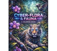 Cyber-Flora & Fauna: A Coloring Book (Nature, Science & Meditation: Explore & Relax)
