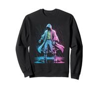 Cyber Monk Storm Brazo robótico Streetwear Futurista Sudadera