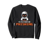 Cyber Security Phishing Awareness Funny IT Humor Cita Sudadera
