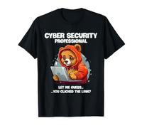 Cyber Security Professional Link Click Conciencia Humor Camiseta