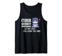 Cyber Security Professional Link Click Conciencia Humor Camiseta sin Mangas