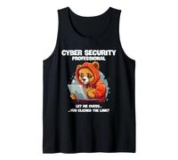 Cyber Security Professional Link Click Conciencia Humor Camiseta sin Mangas