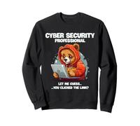 Cyber Security Professional Link Click Conciencia Humor Sudadera