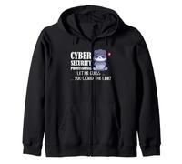 Cyber Security Professional Link Click Conciencia Humor Sudadera con Capucha
