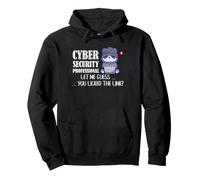 Cyber Security Professional Link Click Conciencia Humor Sudadera con Capucha