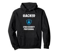Cyber Security Professional Shield Título oficial del puesto Sudadera con Capucha