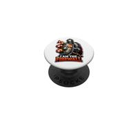 Cyber Sentinel Knight Protegiendo tu ámbito Digital PopSockets PopGrip Adhesivo